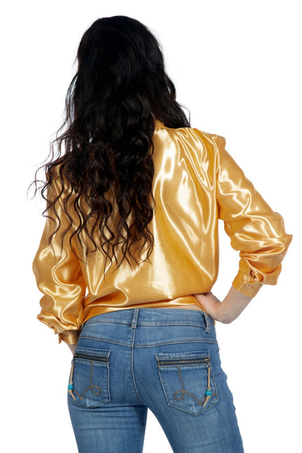 Bluzka Disco Ruffles Gold