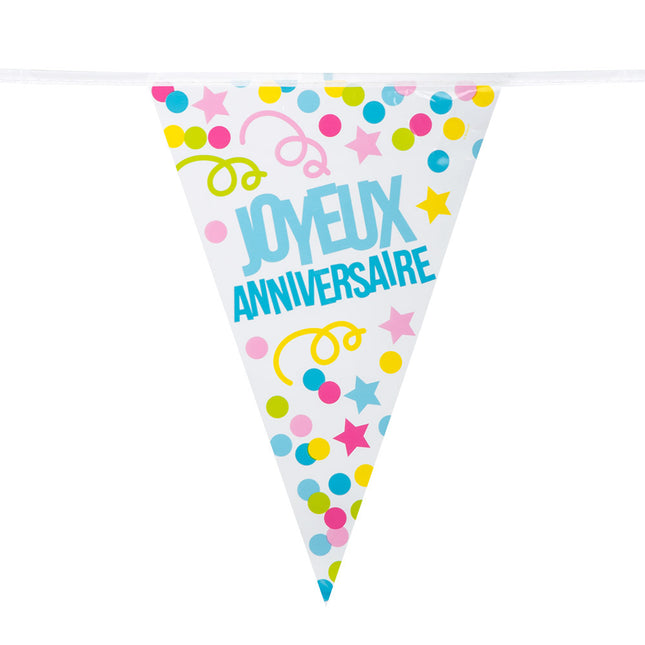 Girlandy Joyeux Anniversaire 6m