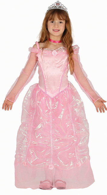 Różowa sukienka księżniczki dla dziecka