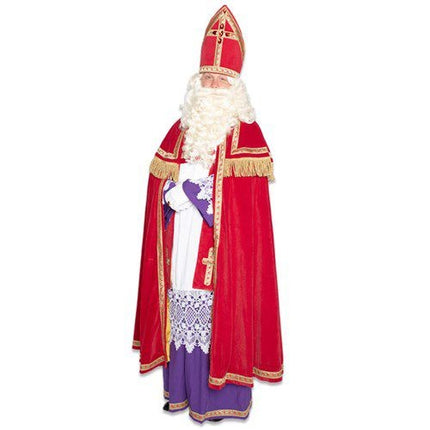 Garnitur Sinterklaas Komplet aksamitny z mitenką 5 szt.