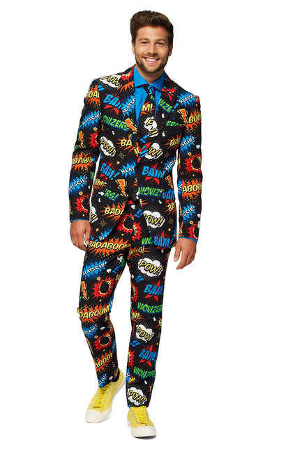 Komiksowy kombinezon Badaboom dla mężczyzn OppoSuits