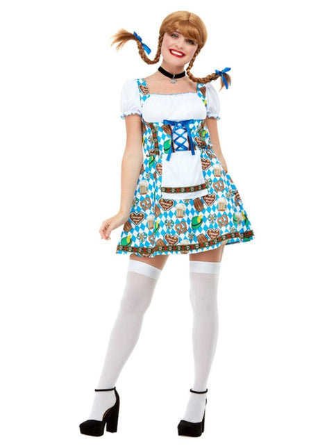 Dirndl Dress Oktoberfest Pretzels