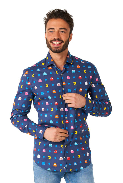 Pixel PAC-MAN Shirt Men OppoSuits