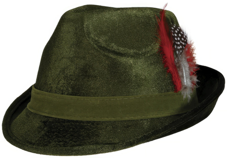 Oktoberfest Hat Tyrolean Feather