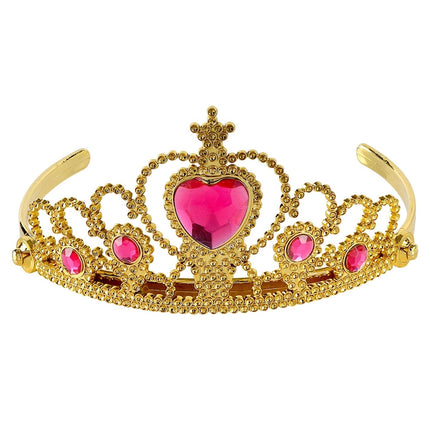 Złoto-różowa tiara