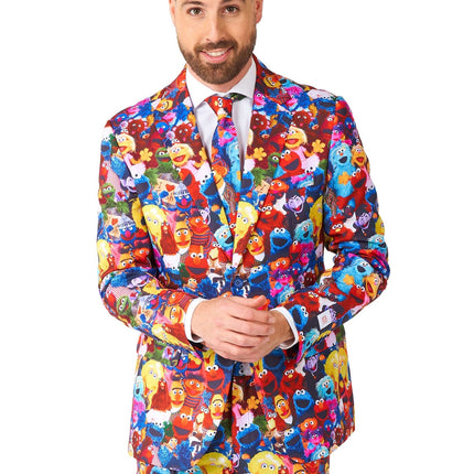 Garnitur męski z Ulicy Sezamkowej OppoSuits