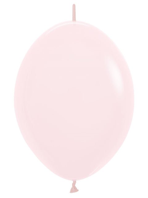 Balony Pastel Matte Pink 30cm 50szt