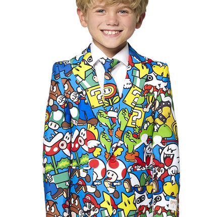 Super Mario Suit Boy OppoSuits