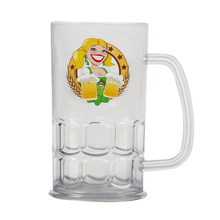 Plastikowy kufel do piwa Oktoberfest 400ml