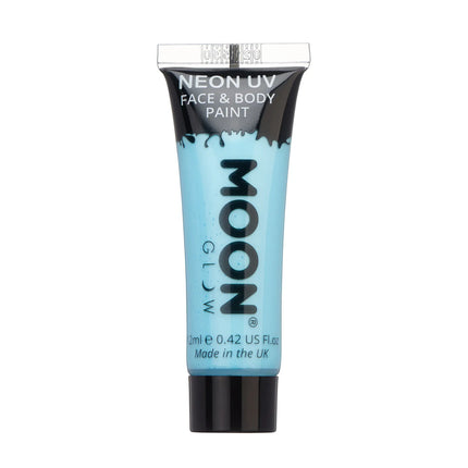 Farba do twarzy Moon Glow Pastel Neon UV Pastel Blue 12ml