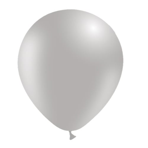 Balony szare 30cm 10szt