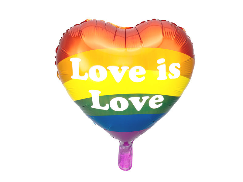 Balon helowy Love Is Love pusty 35cm