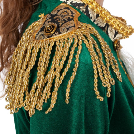 Marquise Jacket Green Gold Ladies