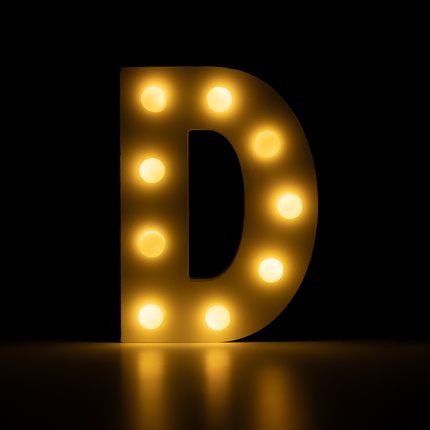 D Light Letter 16,5 cm