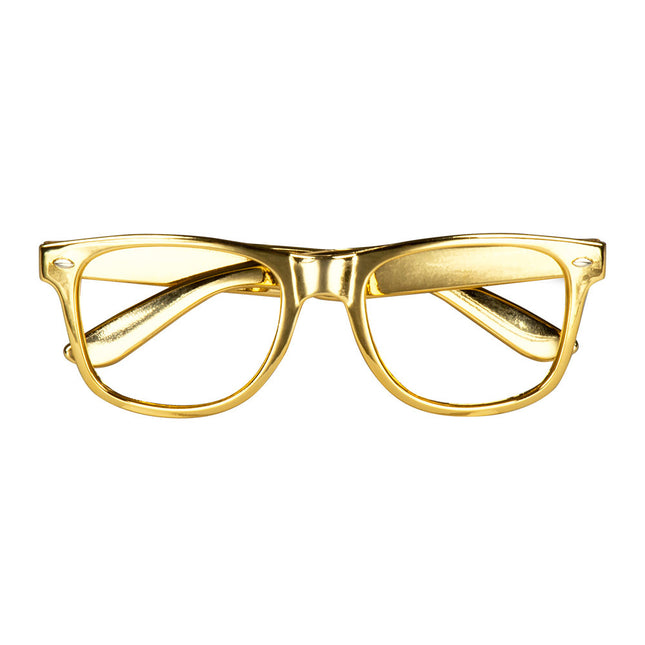 Okulary imprezowe Gold