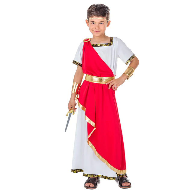Rzymski kostium chłopca-cesarza
