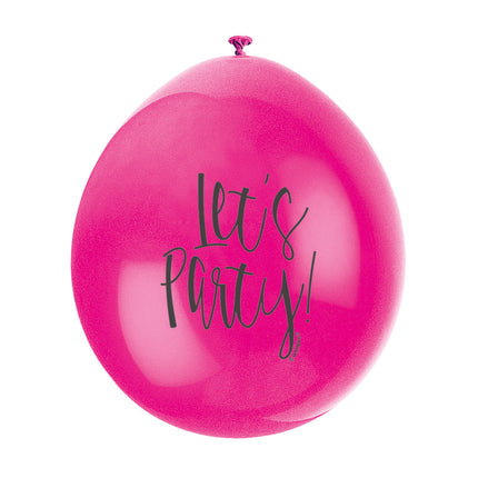 Balony Lets Party 28cm 10szt