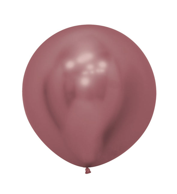 Balony Reflex Pink 61cm 3szt