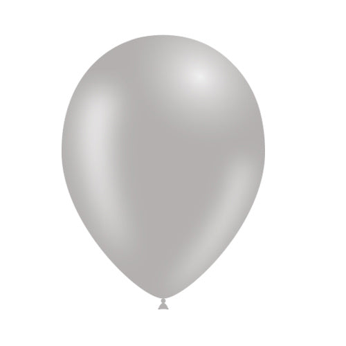 Balony szare 25cm 10szt