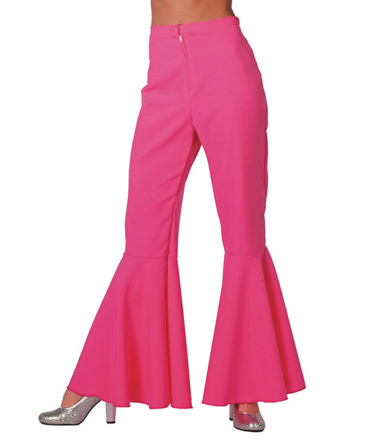 Spodnie hippie różowe damskie