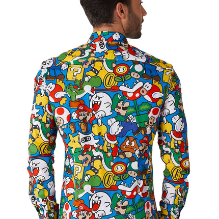 Super Mario Shirt Men OppoSuits