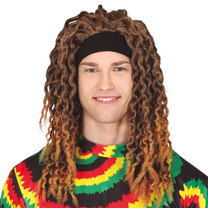 Opaska na głowę Rasta Wig