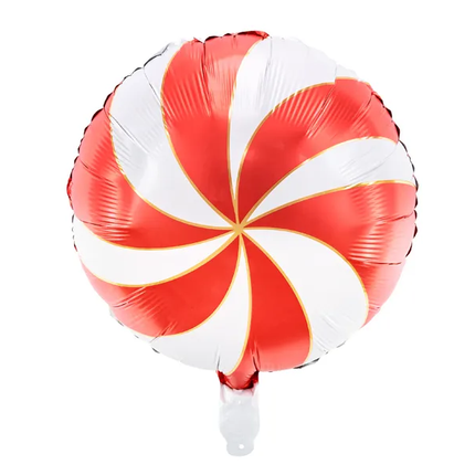 Balon helowy Candy Red Pusty 35cm