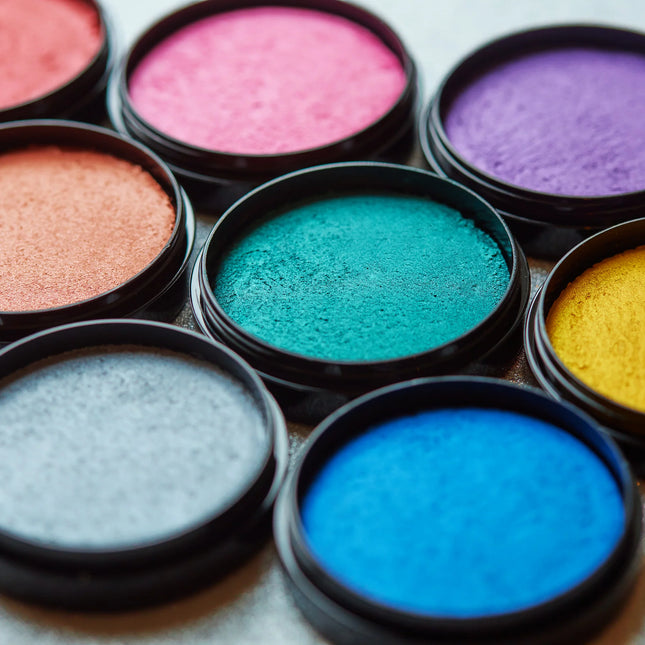 Cosmic Moon Metallic Pro Face Paint Cake Pots Gold 36g