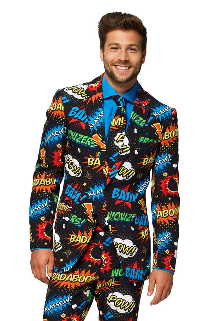 Komiksowy kombinezon Badaboom dla mężczyzn OppoSuits