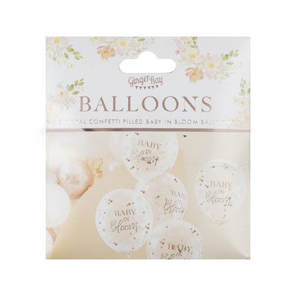 Balony Baby In Bloom 30cm 5szt