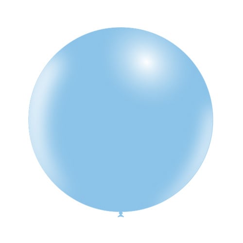 Jasnoniebieski balon gigant 60 cm