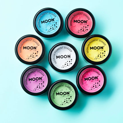 Moon Glow Neon UV Pigment Shakers Intense Orange 5g