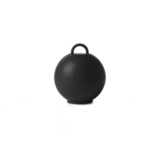 Czarny odważnik balonowy Kettlebell 75g