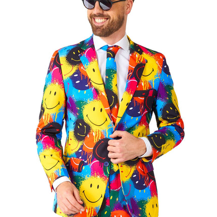 Smiley Drip Suit Men OppoSuits