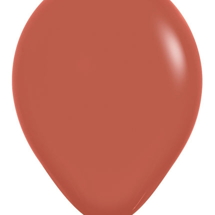 Balony terakota 30cm 50szt