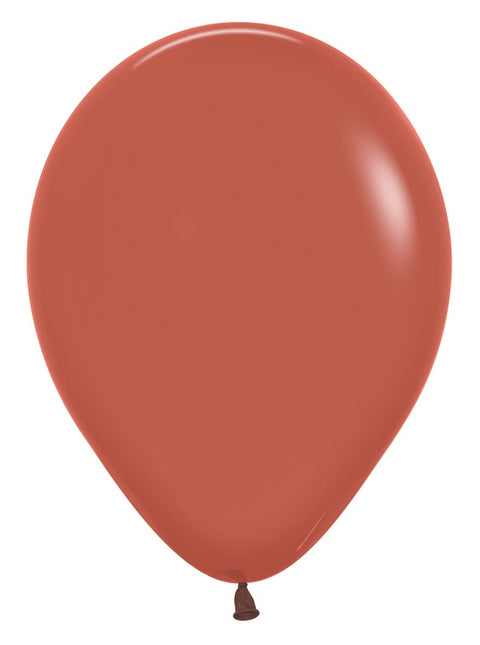 Balony terakota 30cm 50szt