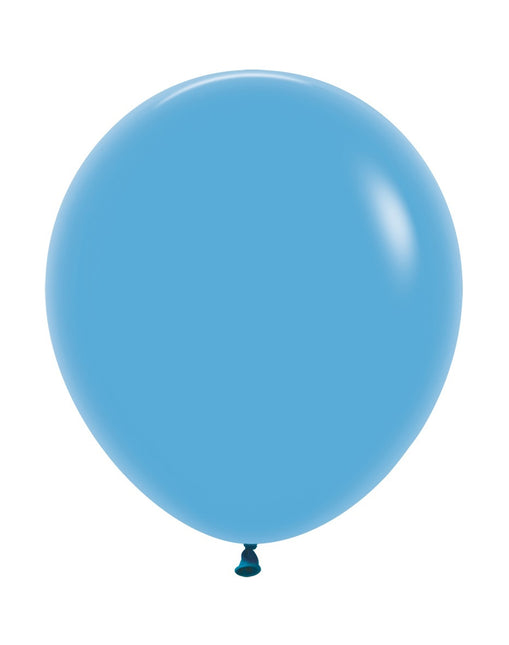 Balony niebieskie 45cm 25szt