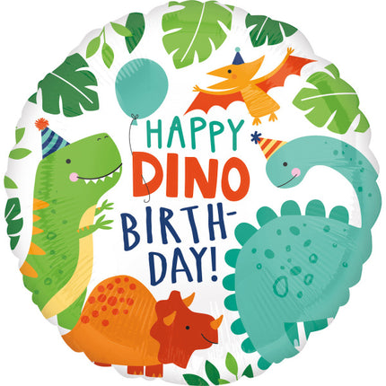 Balon helowy Dino pusty 45 cm