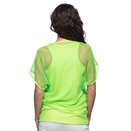 Fishnet Shirt Green Ladies M/L