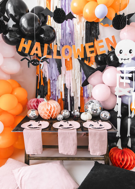 Czarny baner na Halloween 2,5 m