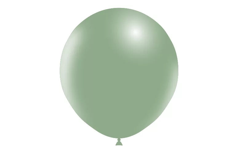 Balony zielone Vintage 45cm 25szt