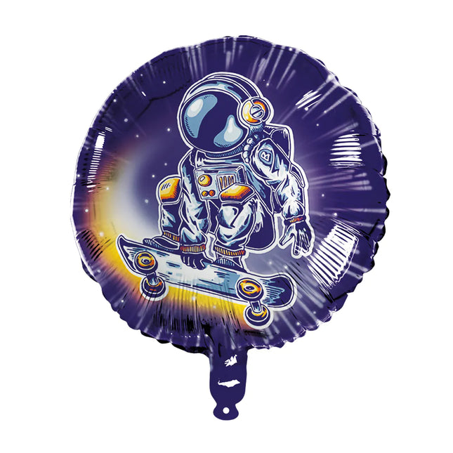 Balon helowy Space Party pusty 45 cm