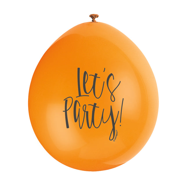 Balony Lets Party 28cm 10szt