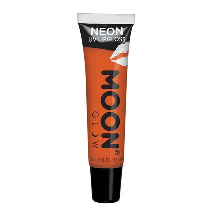 Moon Glow Neon UV Lipgloss Intense Orange Tangerine 15ml