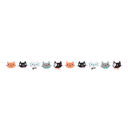 Girlanda Party Cats 1,7 m