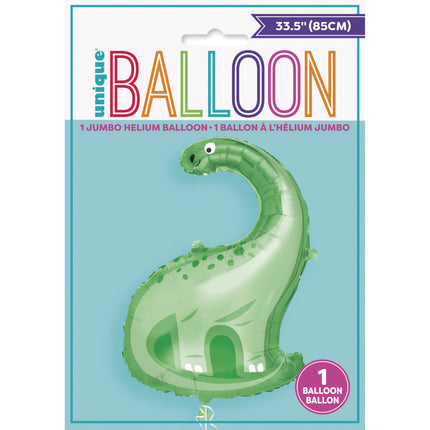 Dino Balon Zielony XL 87cm