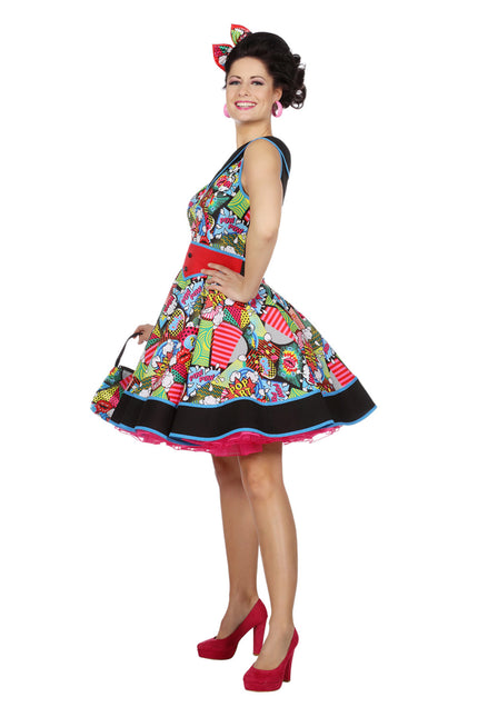 Pop Art Dress Ladies Pop Art