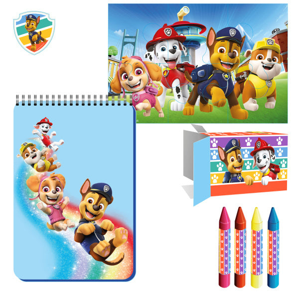 Ulubiony zestaw Paw Patrol 2022 papier / plastik 24 części