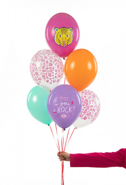 Balony You Rock Mix 30cm 6szt