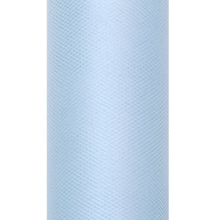 Jasnoniebieski tiul w rolce 50cm 9m